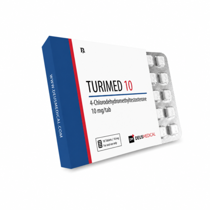 DEUS MEDICAL – TURIMED 10 (TURINABOL, TBOL), 10mg/ 50tabs
