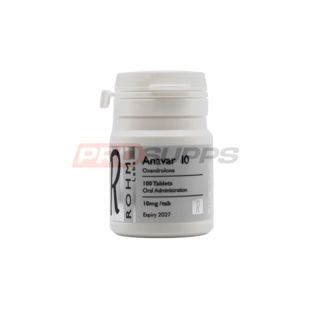 rohm-anavar-10 R.O.H.M (ROHM) – ANAVAR 10mg/100tabs (VAR, OXANDROLONE) - Image 1